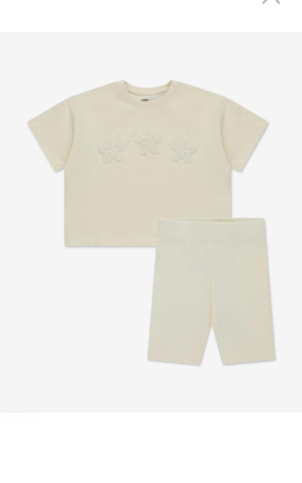 סט חולצה וטייץ ריב