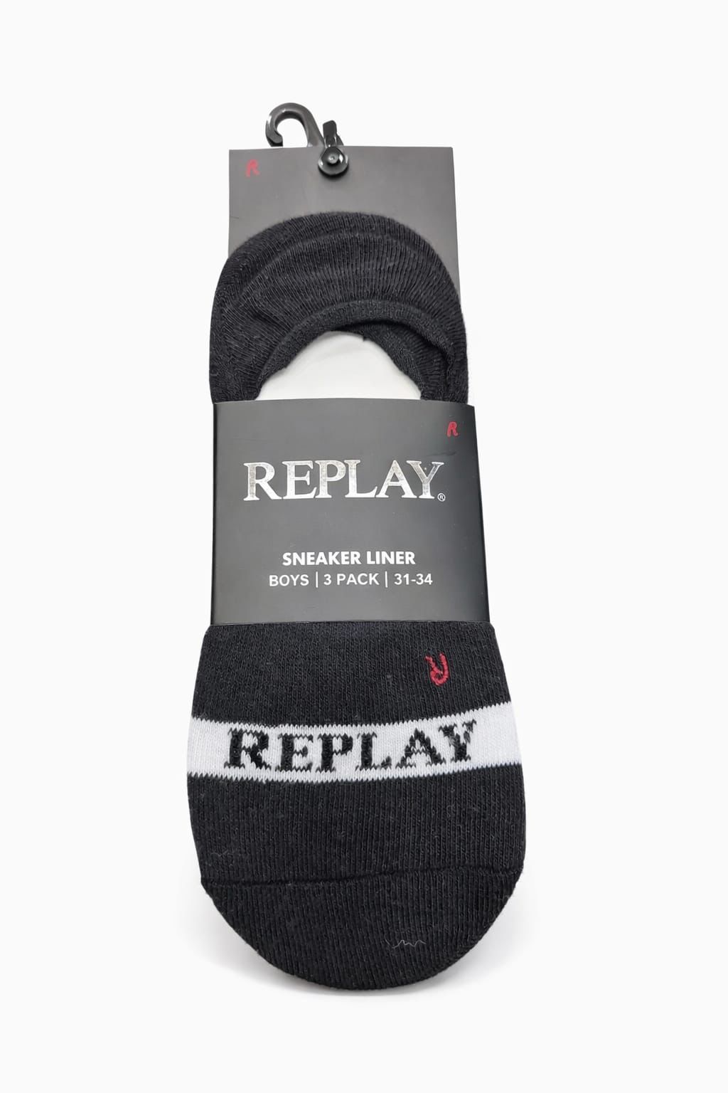 גרבי חצי REPLAY שחור