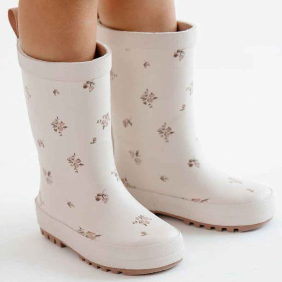 מגפי גשם בנות MINENE פרחים