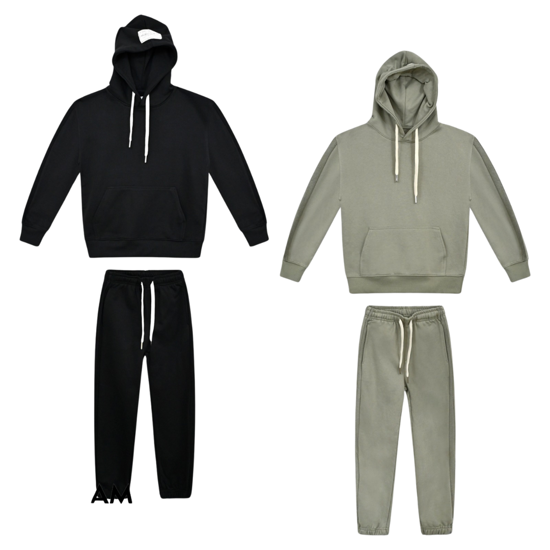 חליפת בנים קפוצ'ון TAMTAM שחור