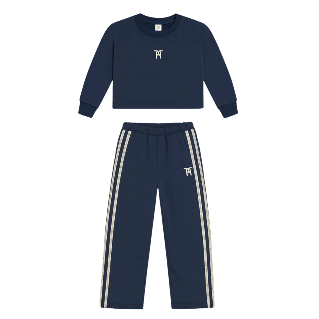 חליפת בנות לייקרה TAMTAM כחול