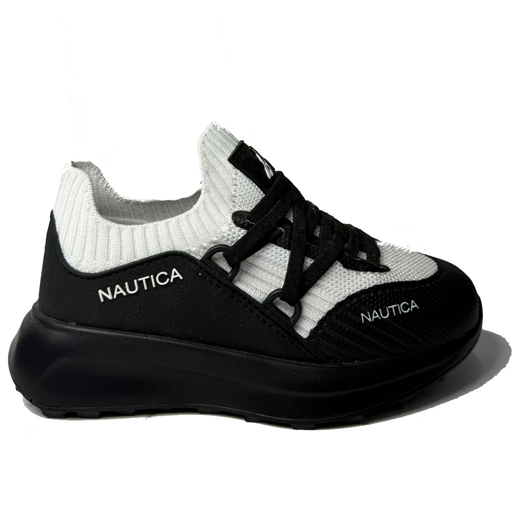 נעלי NAUTICA לבנים גרב