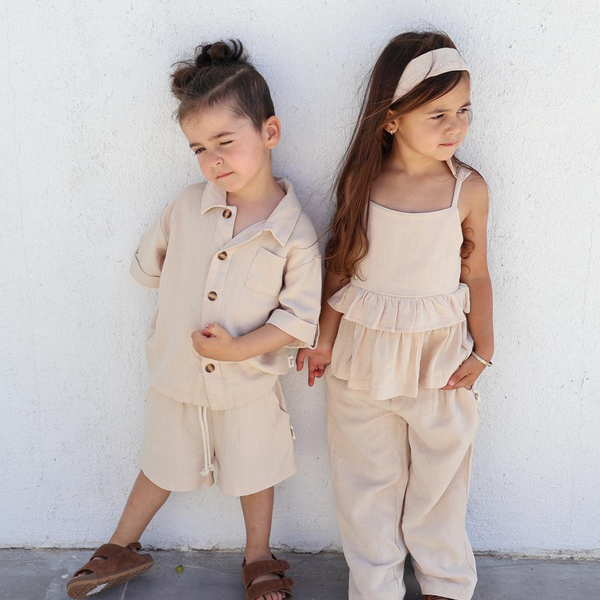 חליפת פשתן ARIA בנות